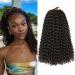 Passion Twist Hair 7 packs 12 inch Crochet Braids Hair Water Wave H kelhaar For Long Bohemian Hair Braids Kunsthaar Yddm Passion Twist Crochet Hair Synthetic hair extensions 4# 12inch (7 Pack)