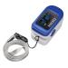 HoMedics Pulse Oximeter Blood Oxygen Saturation Monitor with Easy One-Touch Operation Fingertip Oximeter for Measuring Blood Oxygen and Pulse Rate