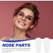 Buy Lurrose Silicone Glasses Nose Pads - 10 Pairs Soft Self-Adhesive Transparent Replacement Pads for Sunglasses & Glasses - Buy Online on GoSupps.com