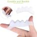 Silicone Toe Spacers 8 Pcs Toe Separators to Correct Toes Hammer Toe Straighteners for Men Women Feet Toe Stretchers for Overlapping Hammertoe Bunion Corrector for Running Yoga Practice - Buy Online on GoSupps.com