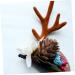 minkissy 1 Pair Antler Hairpin Hair Clips for Babies Toddler Hair Clips Reindeer Hairpin Fawn Horn Hair Clips Kids Barrettes for Hair Baby Hair Clips Antler Headwear Child Antlers Cosplay - Buy Online on GoSupps.com