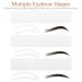 FOMIYES Eyebrow Stencil Kit - 12 Disposable Eyebrow Stickers & Shapers for Perfect Makeup - International Shipping Available - Buy Online on GoSupps.com