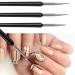 Olakin Nail Design Brush Set | 3 Professional Fine Brushes & Nail Polish Pens for DIY Nail Art - International Shipping Available - Buy Online on GoSupps.com