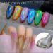 Rainbow Cat Eye Gel Nail Polish | Holographic Magnetic with Glitter | Reflective Shimmery Effect - Buy Online on GoSupps.com
