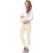 Be Mammy Maternity Long Leggings 02 - 4XL Ecru | Comfortable Pregnancy Pants - Buy Online on GoSupps.com
