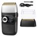 Men's Shaver 2 in 1 Rechargeable Electric Shaver LCD Display Portable Cordless Men Reciprocating Razor Beard Trimmer (Color : KM-2026)