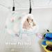 Sheens Winter Warm Tent Type Hamster Hammock Hanging Bed Colorful Habitats Nest House for Gerbils Chinchillas Squirrel Guinea Pigs Small Animals 14 * 12-Blue 14*12 Blue - Buy Online on GoSupps.com
