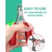 Podiatrist-Approved Super Sharp Nail Clippers for Thick & Ingrown Nails - Stainless Steel Cutters for Men, Women & Seniors - Professional Pedicure Tool Set (6 Pieces) in Red & Silver - Buy Online on GoSupps.com