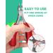 Professional Podiatrist Toenail Clippers for Thick & Ingrown Nails - Wide Jaw Opening, Ideal for Men, Women, Seniors - Red+Silver Pedicure Set - Buy Online on GoSupps.com
