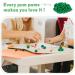 250 Pcs 1 inch Green & Multicolor Craft Pom Poms - Assorted Small Pompoms for DIY Projects & Decorations - Buy Online on GoSupps.com