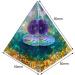 Buy Orgonite Pyramid Crystal - Reiki Amethyst Chakra Meditation Home Decor | Perfect Valentine's Day Gift - Buy Online on GoSupps.com