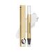 Eyeshadow Stick 2 in 1 Glitter Eyeshadow Pencil Waterproof Long-lasting Eyeshadow Brightener Smooth Shimmer Stick with Soft Brush for Eye Makeup (#01)