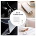 IncenSonic Digital Rechargeable Hearing Aids for Seniors with Noise Cancelling - White Pair - Buy Online on GoSupps.com