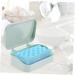 Ciieeo 3pcs Soap Holder Travel Soap Case Soap Dish for Shower Soap Display Stand Bathroom Soap Dish Portable Soap Storage Boxes Outdoor Soap Container Soap Containers Toiletries Abs - Buy Online on GoSupps.com