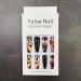 GORS Long Black Press on Nails - Colorful Coffin Fake Nails with Graffiti Note Designs | Full Cover False Nails for Women - Buy Online on GoSupps.com
