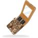 Buy Stylish Brown Leopard Print Leather Lipstick Case Organizer with Mirror | Mini Lip Gloss Holder for Travel | International Shipping Available - Buy Online on GoSupps.com