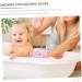 4 Pairs Kids Bath Gloves | Exfoliating Mitts for Girls | Compact Shower & Bath Skincare Tool | Baby Cotton Cleaning Towel - Buy Online on GoSupps.com