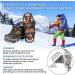 20-Spikes Traction Cleats for Ice and Snow - Ideal for Walking, Jogging, Climbing, Fishing, Hiking - Large Size - Buy Online on GoSupps.com