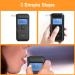Lydsto Portable Breathalyzer Alcohol Tester with LED Display and Semiconductor Sensor - Professional-Grade Accuracy for Personal Use | Includes 5 Mouthpieces - Buy Online on GoSupps.com
