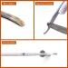 Zertone Straight Razor Shaving Kit - Men's 440C Stainless Steel Blade Razor with Horn Scale Stropping Cloth & Brush - Premium Shaving Experience - Buy Online on GoSupps.com