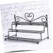  minkissy minkissy Nail Polish Storage Rack - Nail Polish Storage Holder - Wrought Iron Lipstick Shelf - Buy Online on GoSupps.com