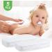 Reusable Microfiber Diaper Inserts - 15x36cm 5 Pack White - Eco-Friendly & International Shipping - Buy Online on GoSupps.com