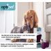 Optipet 3-in-1 Animal Brush for Dogs & Cats | Shorthair | Safe Massage Wet Use | Strengthens Fur & Removes Hair | Washable & Easy Care - Buy Online on GoSupps.com