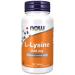 Now foods double strength l-lysine 500mg 100 vegan tablets high dose amino acid laboratory testing vegetarian gluten-free soybreis genetic engineering-free