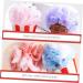 2pcs Cartoon Ice Cream Bath Balls - Exfoliating Loofahs & Shower Puffs for Ultimate Bathing Experience - Buy Online on GoSupps.com