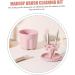 SOESFOUFU 1set Makeup Brush Cleaning Bowl Brush Cleaner Kit Makeup Brush Cleaner Makeup Cleaner Portable Brush Cleaning Tool Beauty Kit Scrubber Brush Clean Cushion Cleaning Box Pp Cosmetic 8.5X8X6.8CM Pink - Buy Online on GoSupps.com
