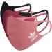 Buy adidas Face Covers 3-Pack - Unisex Adult - Wild Pink Hazy Rose & Black - International Shipping Available - Buy Online on GoSupps.com