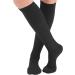 Collections Etc Men's Compression Trouser Socks - Black, Small (15-20 mmHg) | Made in USA - Buy Online on GoSupps.com
