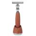 Men's Razor Hand Razor Edge Razor Classic Manual Double Edge Razor with Wooden Handle for Men