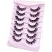 Natural Lashes Natural Eyelashes Short Eyelashes Natural Look False Eyelashes Wispy Eye Lashes 14-17mm Small Lashes Fake Lashes(G06) - Buy Online on GoSupps.com