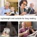 MANJIAMEI Magnifying Glass with Light for Reading 3X Reading Magnifier with 48 LEDs 3 Lighting Modes Folding Handheld Large Screen for Seniors Newspaper Books Small Print - Buy Online on GoSupps.com