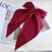 Xmsrn Vintage Large Silk Bow Hair Clips Barrette Ribbon Red Bow Hair Barrette French Silk Bow Head Clip Barrette Hair Red Hair Accessories for Women and Girls (Red) - Buy Online on GoSupps.com