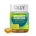 OLLY Energized Thinker Brainy Chews 70mg of Caffeine Vitamin B12 & Omega-3 Energy Supplement Tropical Vegetarian 20 Count