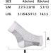 3 Pairs HushSocks Compression Neuropathy Socks | Soothe Neuropathy Pain | Anti-Fatigue Foot Sleeve Support (Black L/XL) - Buy Online on GoSupps.com