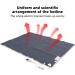 FDIT Heating Ceiling Blanket - Electric Heated Fleece & Pillow | EU Plug 220V Even Heating 1.5x1.2m - Buy Online on GoSupps.com