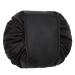 Cultural bags for hanging for the trip waterproof oxford cloth cosmetic bag with cord strain portable cultural bag for men and women make-up storage bags black