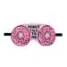 THAT NIGHT 1pc Anime Pink Donuts Travel Sleep Rest Eye Mask Shade Eye Cover Sleep Masks Cute Cartoon Funny Novelty Blindfold Lightweight Comfortable Soft