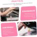Healeved 1pc Squeeze Bottle Nail Pump Storage Bottle Refillable Nail Polish Bottle Nail Polish Press Bottle Manicure Bottle Nail Alcohol Shampoo Liquid Plastic Abs Water Pink 10x5.3cm Pink - Buy Online on GoSupps.com