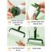 Green Portable Lint Remover for Travel | Extra Sticky 60 Sheet Pet Lint Roller | Bedding Fur Removal Tool with 3 Refills - Buy Online on GoSupps.com
