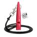 Acme dog whistle No.210.5 original from England with free instructions & black pipe band - loud & extensive for successful dog training & reliable callback (hot pink) coral red