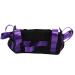 Waist traction belt for older patients when walking moving transfer care safety aid belt durable and durable soft nylon to move patients with safe (purple)