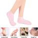 Silicone Moisturizing Gel Heel Socks for Women - 2 Pairs | Foot Spa Pedicure Treatment for Dry Cracked Feet - Buy Online on GoSupps.com