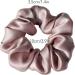Elastic Hair Bands 100% Pure Silk Large Scrunchies Ropes Hair Bands Ties Elastics Ponytail Holders for Women Girls Accessories 19 Momme 3.5CM Headband (Size : 16 Baby Blue) - Buy Online on GoSupps.com