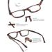 OKH 5 Pack Blue Light Blocking Reading Glasses for Men & Women | Stylish Rectangular Readers (2.0 - Buy Online on GoSupps.com