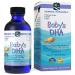Nordic Naturals Babys DHA, Unflavored - 4 oz - 1050 mg Omega-3 + 300 IU Vitamin D3 - Supports Brain, Vision & Nervous System Development in Babies - Non-GMO - 24 Servings 4 Fl Oz (Pack of 1)