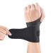 Milltrip Wrist Brace - Ultra Thin Wrist Wraps Compression Reduce Soreness Swelling Wrist Support for Tendonitis Arthritis Carpal Tunnel(Black Orange)